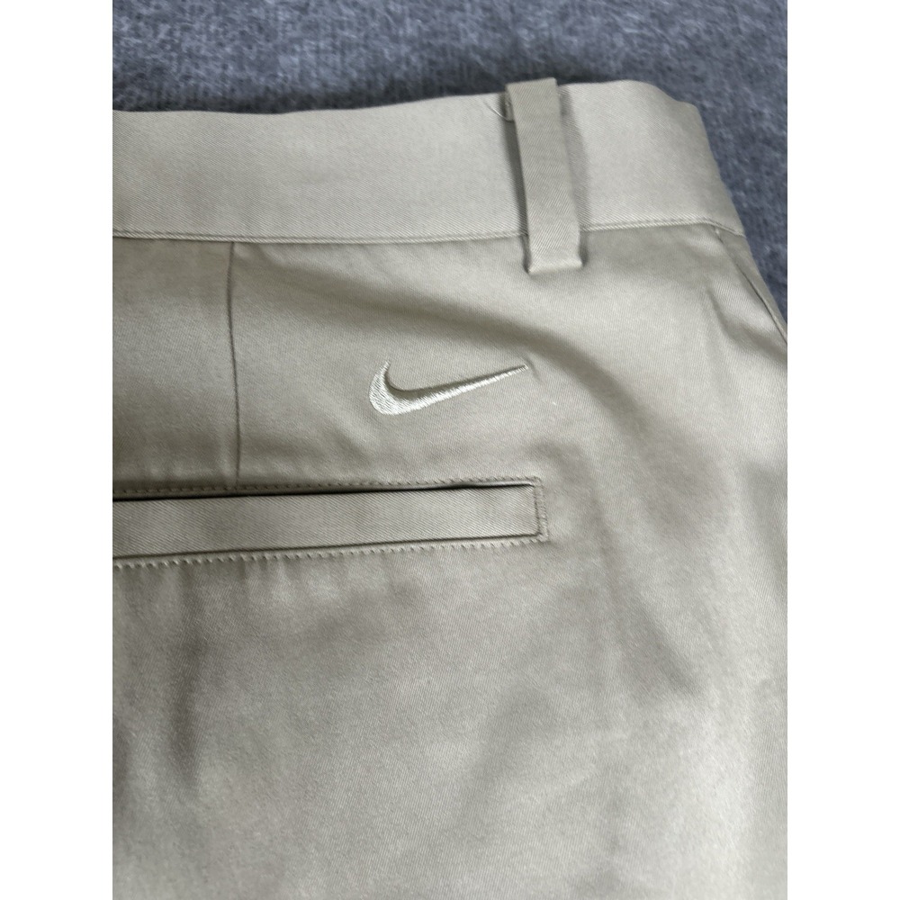 NEW Nike Golf Men's 38x32 Beige Khaki Flat Standard Fit Front Dri Fit Pants - Picture 6 of 6